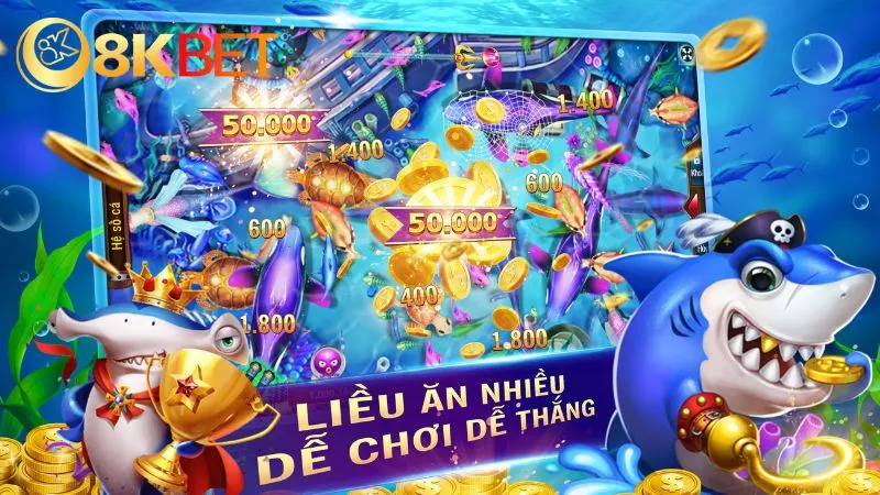 Đôi nét về sảnh game bắn cá 8KBET