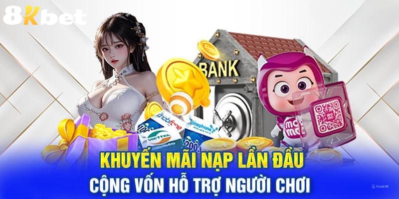 Sự kiện tặng nạp đầu cho khách hàng lên đến 8.888k